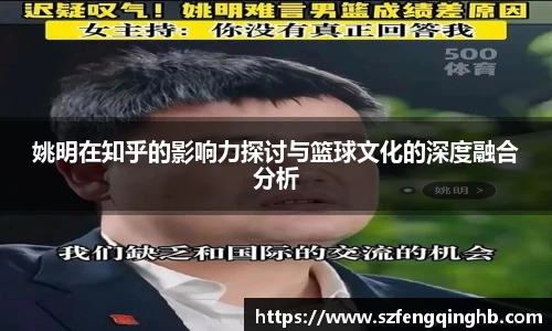 姚明在知乎的影响力探讨与篮球文化的深度融合分析