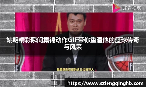 姚明精彩瞬间集锦动作GIF带你重温他的篮球传奇与风采