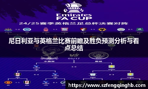 尼日利亚与英格兰比赛前瞻及胜负预测分析与看点总结